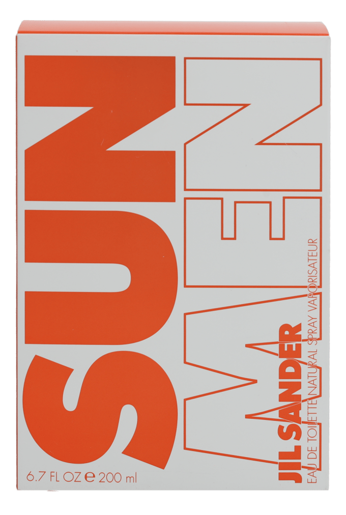Jil Sander Sun Men Eau de Toilette Spray Herenparfum Heren 200 ml