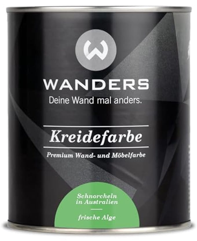 Wanders24 Shabby Chic krijtverf – meubelverf 750 ml – alg groen mat