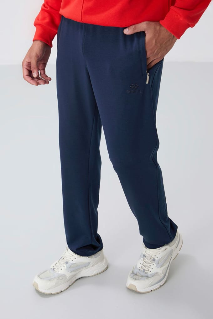 Heren Slim-fit Recht-Passende Joggingbroek