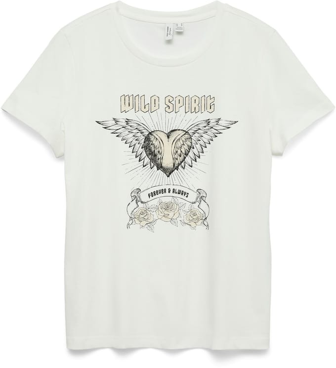 VERO MODA - VMIYOLA S/S T-SHIRT O-NECK JRS BTQ GA - Dames - Blouses