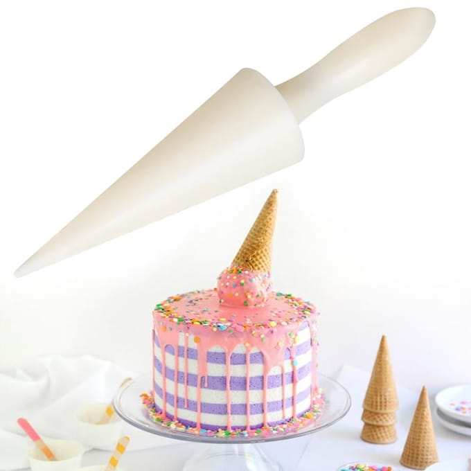 Roomhoornvormen Keukengereedschap Bakken IJshoorntjesvorm DIY Maker white