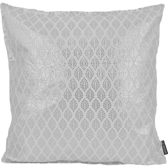 Gek op kussens! Sierkussen maya white / silver | 45 x 45 cm | polyester