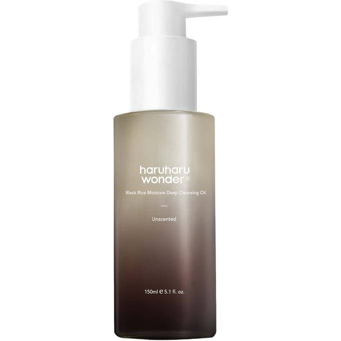 Haruharu Wonder Zwarte Rijst Vochtinbrengende Diepreinigende Olie - 150 ml