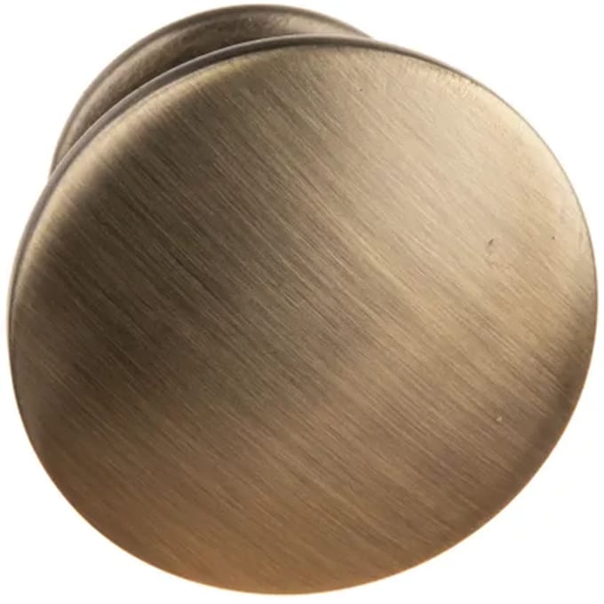 Bertomani Meubelknop - Zamak - Verbronsd - 30mm - Set Van 2