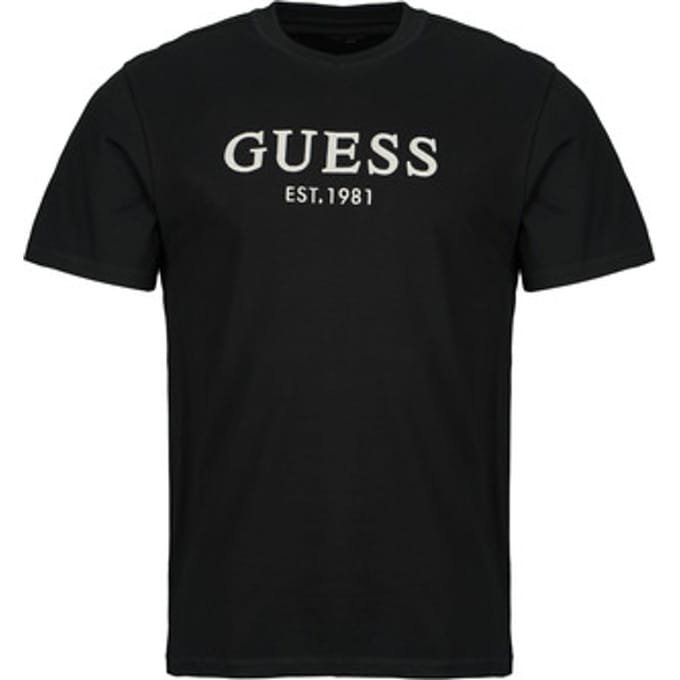 Guess  T-shirt Korte Mouw CN SS GUESS LOGO EMBROIDERY