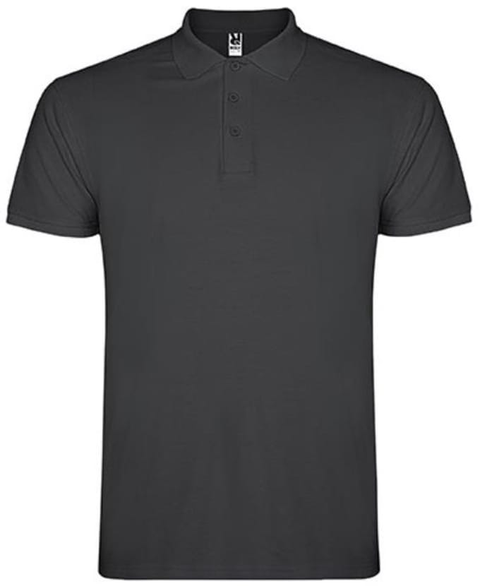 Roly - Star Polo - Dark Lead 46 maat 3XL