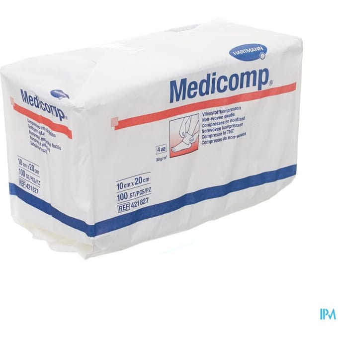 Medicomp 10x20cm 4l. Nst. 100 P/s