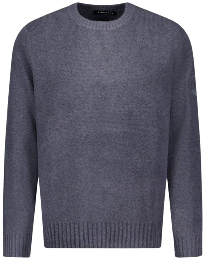 Airforce Kai Knitwear Casual sweater heren Antraciet S