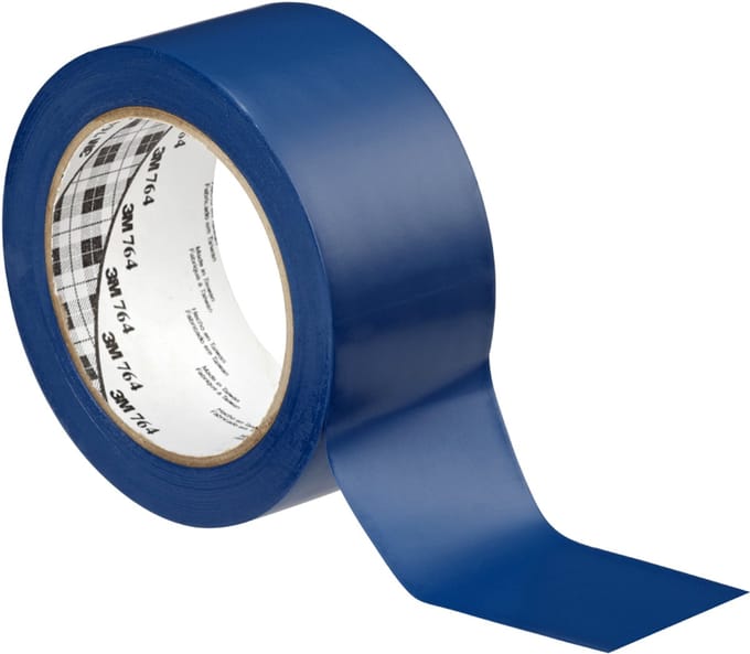 3M - Zacht-PVC Tape - 50,8 mm x 33 m - Kleur: Rood