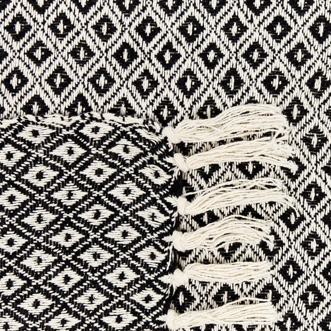 CHYAMA - Plaid - Crème - 220 x 200 cm - Katoen