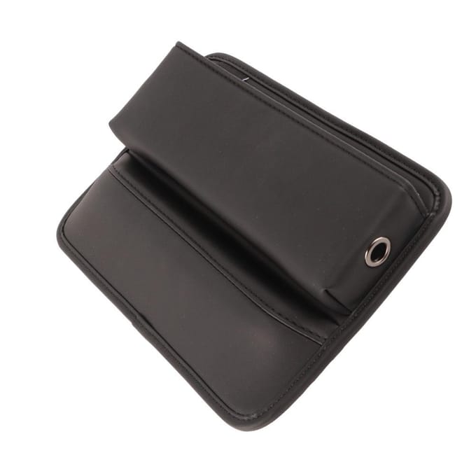 Organisateur d'espace entre les sièges de voiture Multifonctionnel Organisateur de siège de voiture Rangement latéral de console auto noir