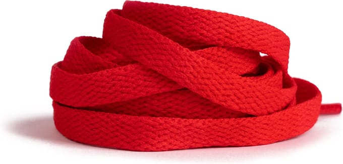 GBG Sneaker Veters 160CM - Rood - Red - Schoenveters - Laces