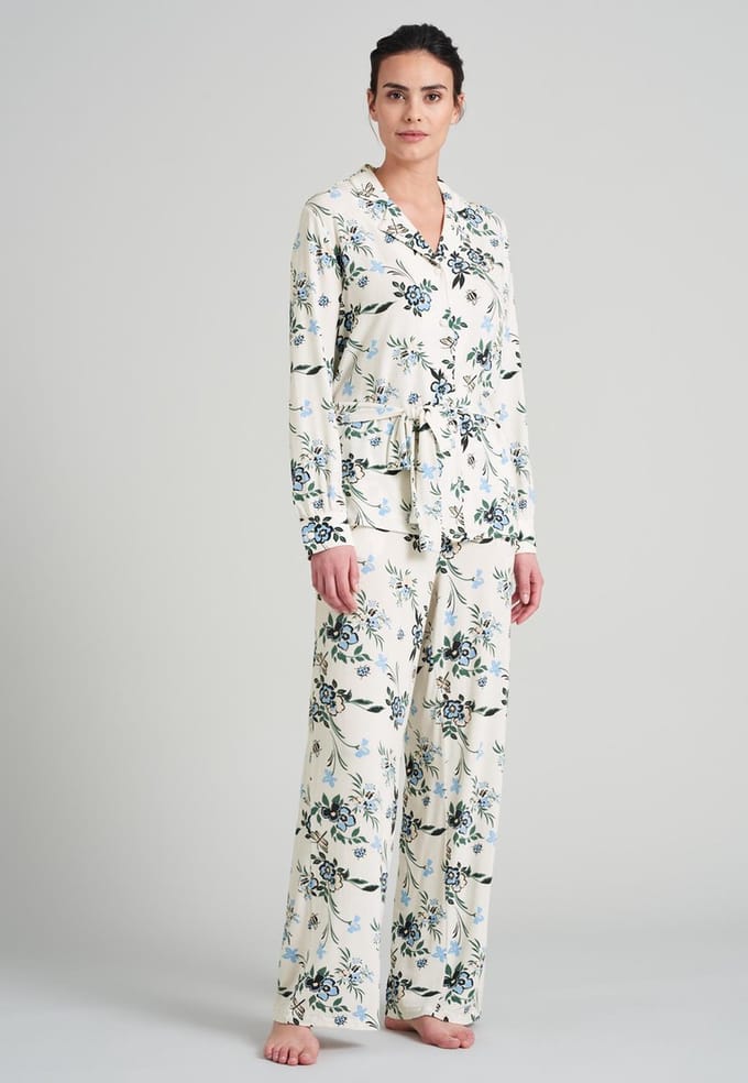 Schiesser – Golden Harvest – Pyjama – 175537 – Vanilla - 40