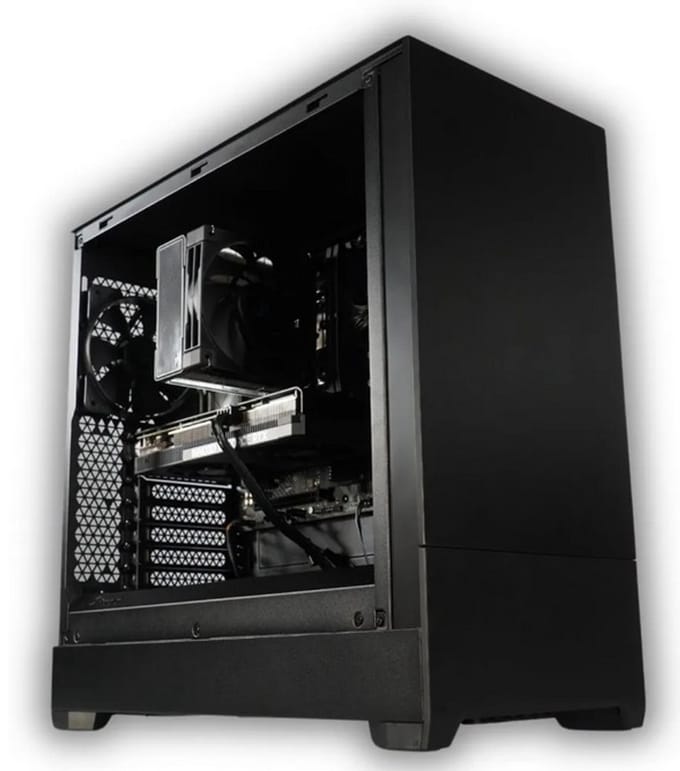 Xenith Expert Stealth AI - Ryzen 7 7700 - GeForce RTX 5070 - 32 GB DDR5 - 2 TB ssd - Windows 11 Pro