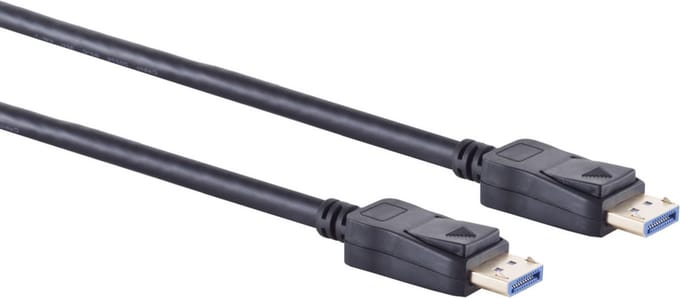DisplayPort kabel - versie 2.0 (8K 60Hz) / zwart - 2 meter