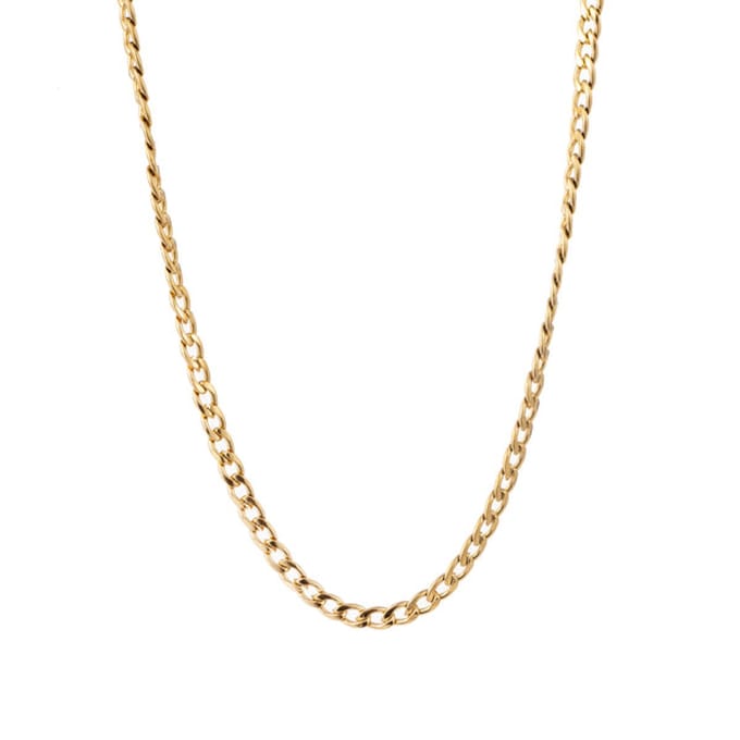 Go Dutch Label Ketting Schakel Goud N1304-2