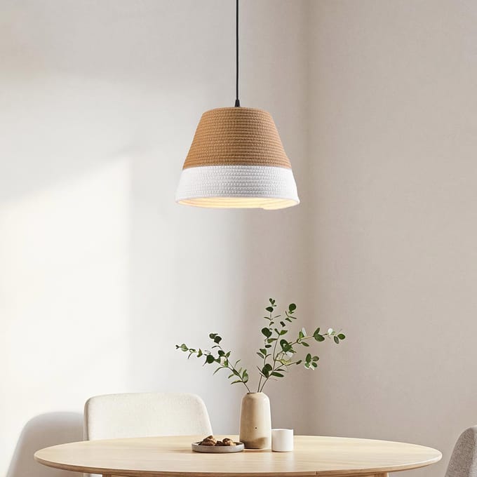 LumenXL Hanglamp Hikari - katoenen kap