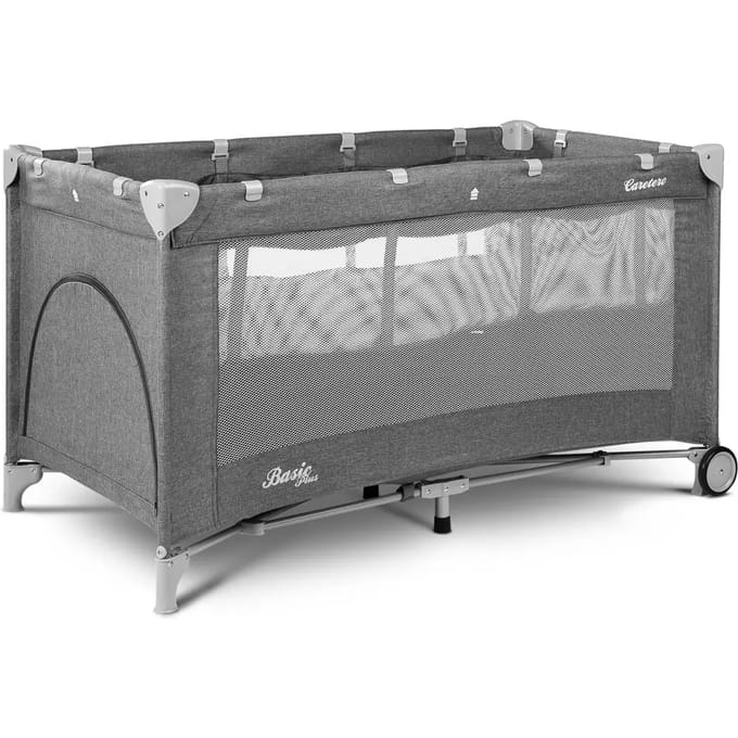Caretero - Campingbedje Basic Plus Graphite