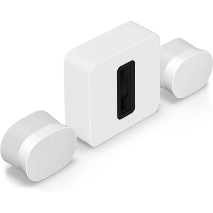 Sonos Premium Uitbreidingsset - Sub 4 + Era 300 - 2 Pack - Wit