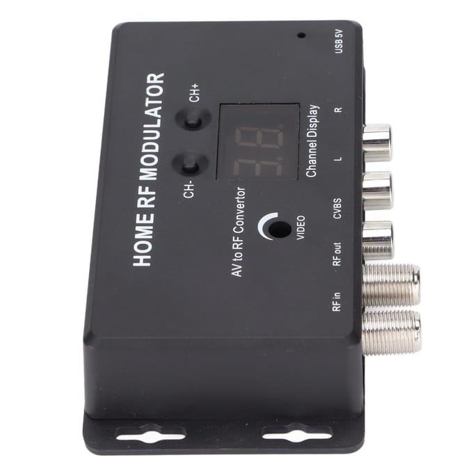 UHF Modulator Audio en Video naar RF Kanaal Home RF Modulator voor DVD Spelers Spellen Digitale Apparatuur.