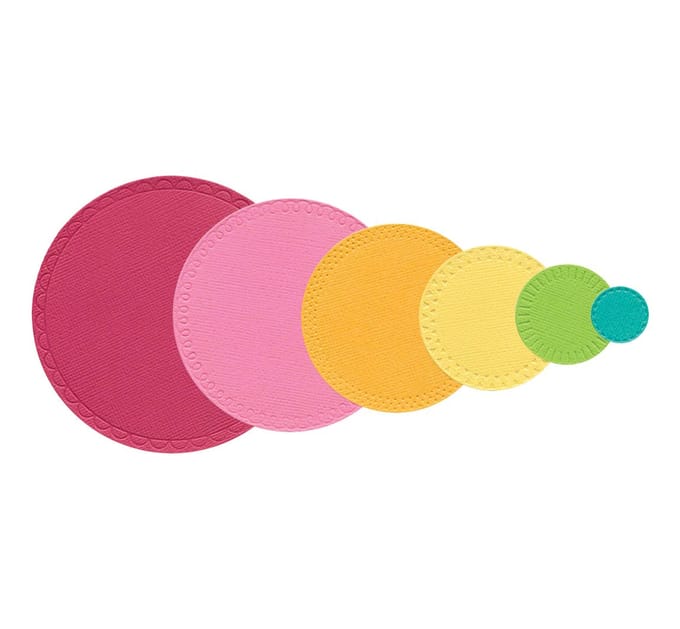 Sizzix Thinlits Ponssjabloon "Party Circles by Catherine Pooler"