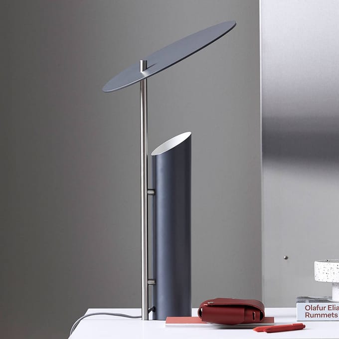 Verpan Reflect Tafellamp - grey