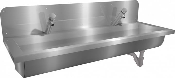 Wasgoot Easy IV Tempo met spatwand 1800mm,