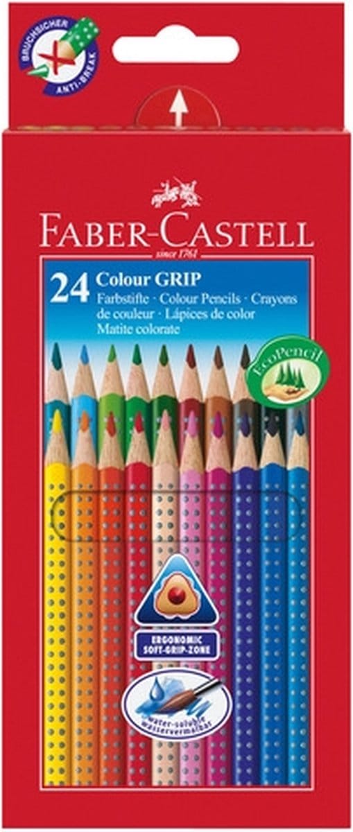 Kleurpotlood faber castell 2001 etui a 24 stuks