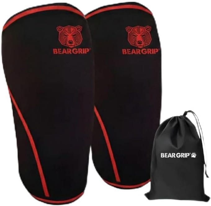 Premium 7mm Kniebeschermers voor Krachttraining en Sport