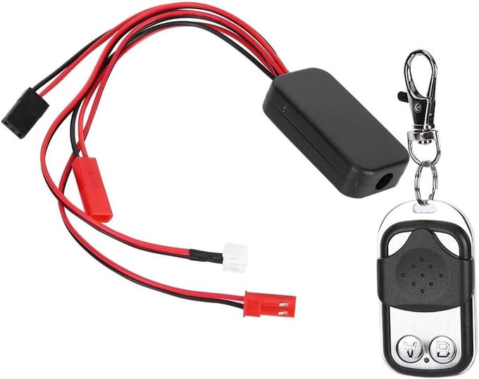 Simulatie afstandsbediening ontvanger voor SCX10 D90 D110 1/10 RC auto met stekker en windcontroller