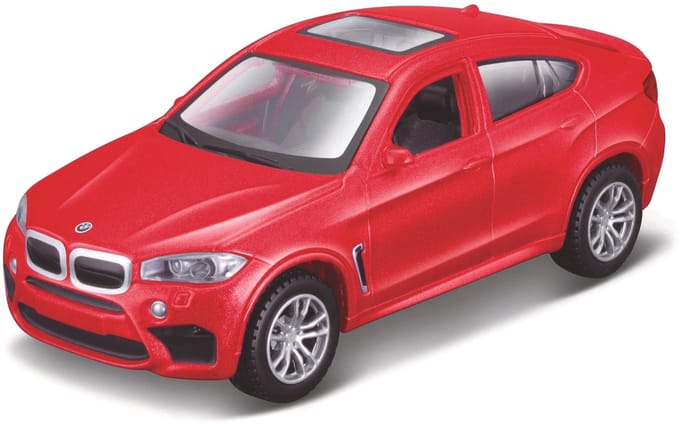 Maisto BMW X6M - Modelauto - Schaal 4,5" - Rood