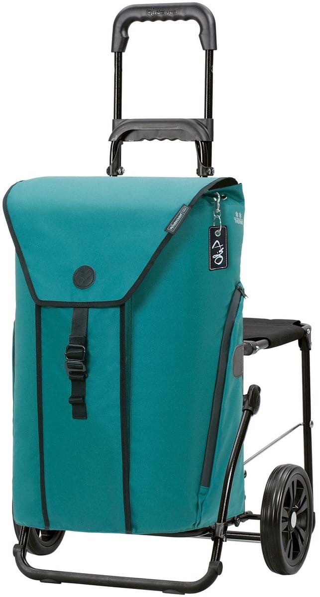 Andersen Shopper Komfort Shopper Oli.P 2.0 Winkelwagen 59 cm - 50 L - petrol