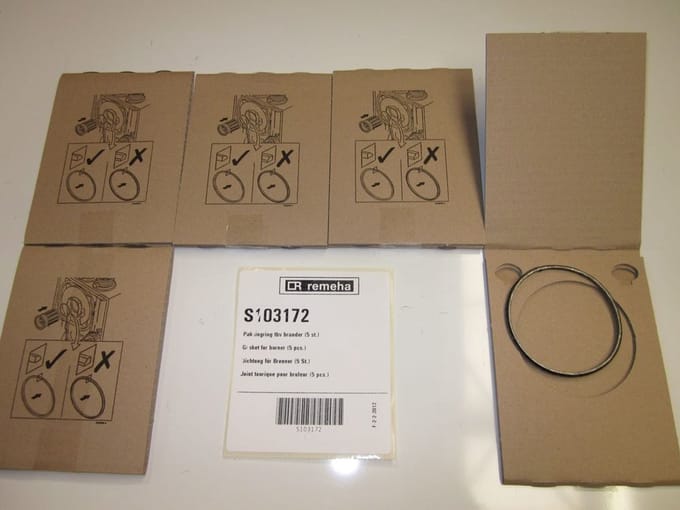 Remeha Afdichting brander (x5), S103172
