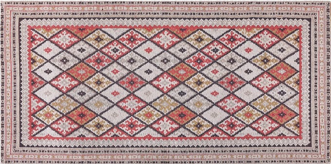 ANADAG - Modern vloerkleed - Beige - 80 x 150 cm - Katoen