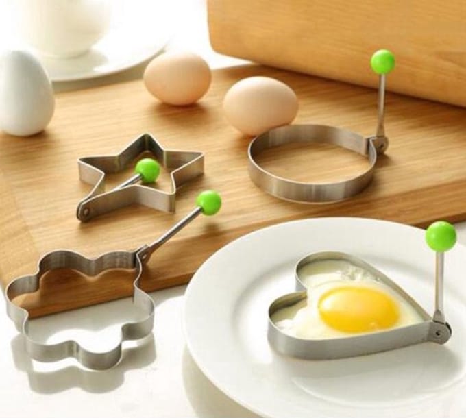 Scoby - Ster Bakvorm - Multifunctioneel - Voor Eieren en Pannenkoeken - Star Shaped Mold