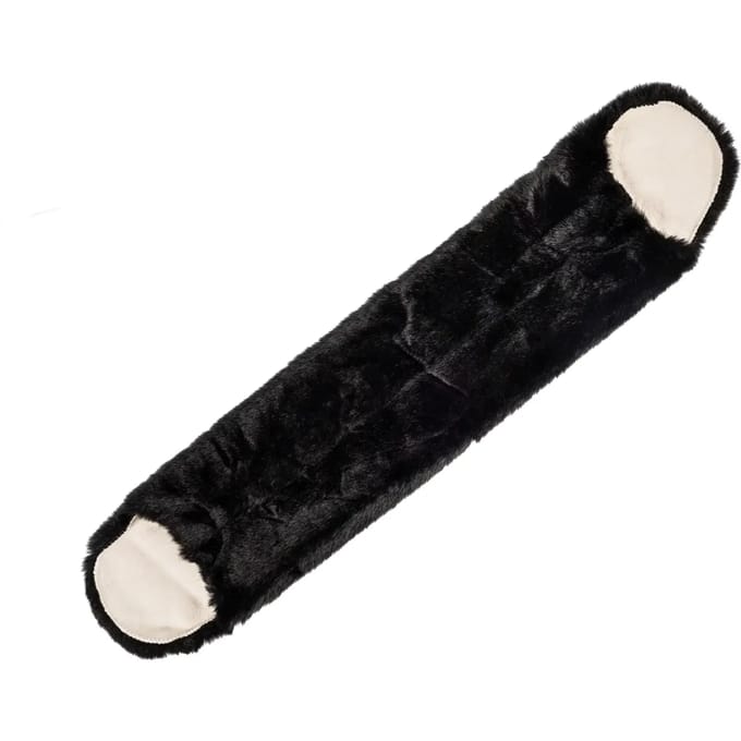 Saddle cover voor paard van synthetisch schapenvacht Burioni Western