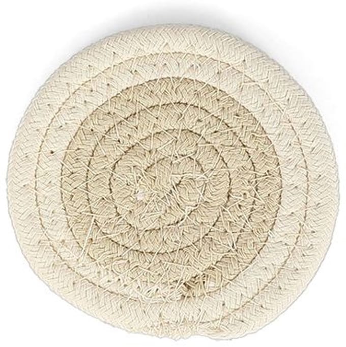 Ona Glasonderzetter 10cm cream white Piff - set/4