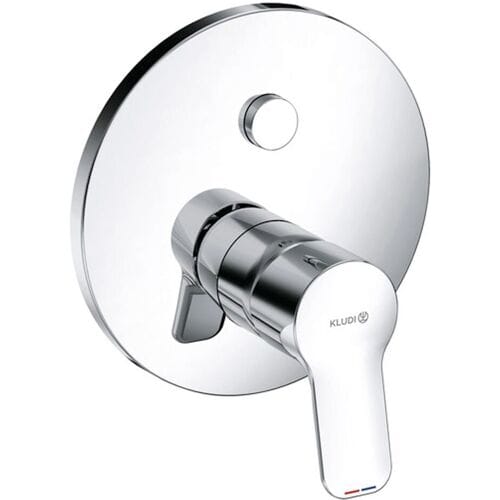Kludi PURE&EASY concealed single-lever bath filler and shower mixer Push 376590565