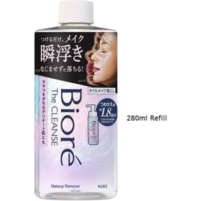 Kao - Biore The Cleanse Makeup Remover 280ml Refill