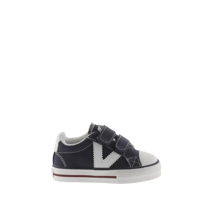 Canvasschoenen Victoriea Blauw Velcro maat 23
