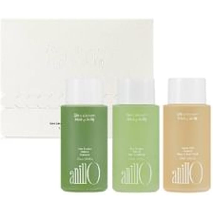 anillO - Lime Sunday & Amber528 Travel Shower Kit 3 pcs