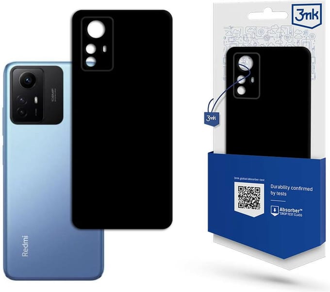 Xiaomi Redmi Note 12s - 3mk Matt Case black
