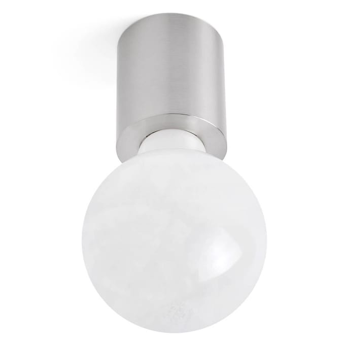 FARO BARCELONA Ten - minimalistische wandlamp, mat nikkel