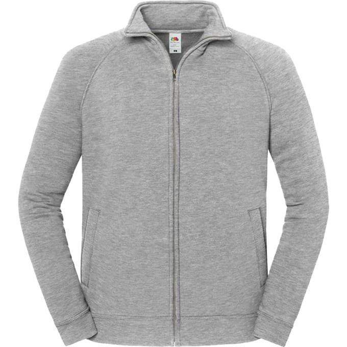 Fruit of the Loom Unisex Volwassen Heren Sweatjack (Athletic Heather)