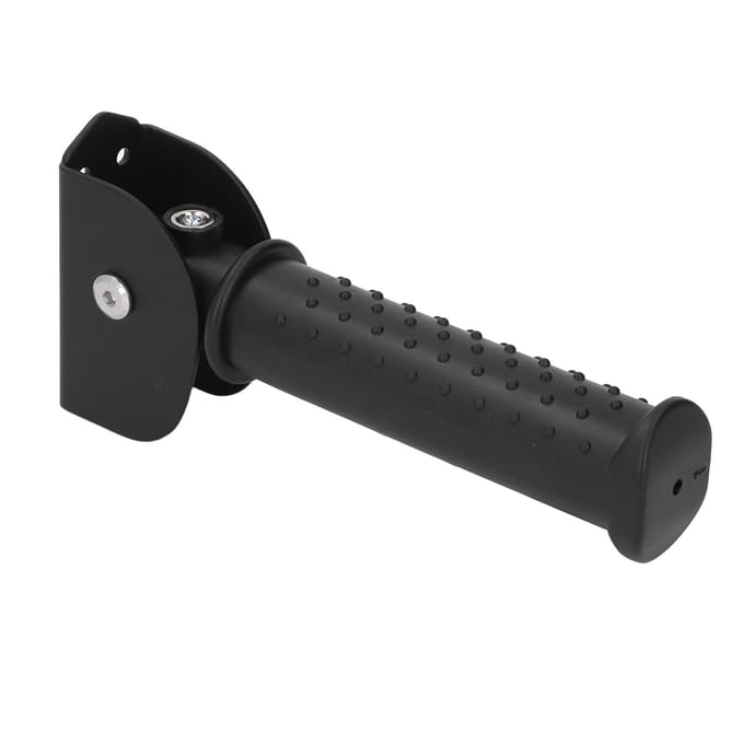 Opklapbare Beugel RVS Rubber Ondersteuning Handgreep voor Deuropening Trap Muur 350lb black