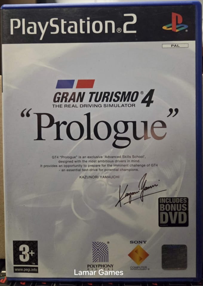 Gran Turismo 4 Prologue + Bonus Dvd