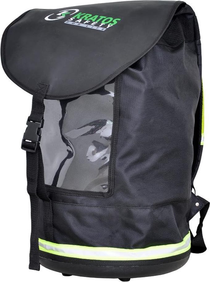 Kratos Multifunctionele rugtas PVC - Binnenzak - Ringen voor accessoires - 49 liter