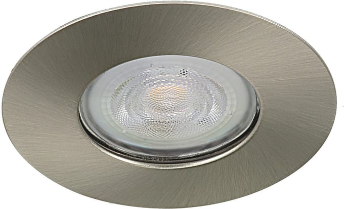 IP65 LED Inbouwspot Imbla -Rond RVS Look -Warm Wit -Dimbaar 3W -Philips