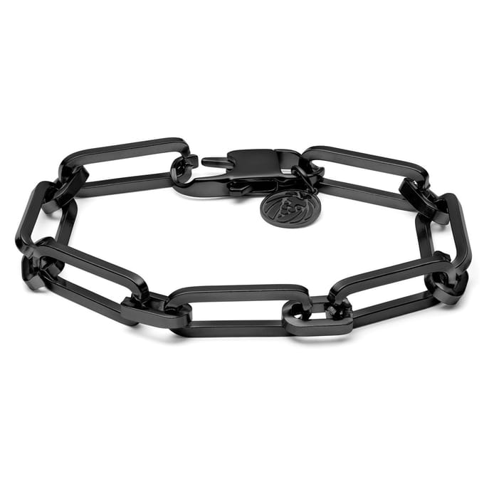 Cedric Amager Gunmetal Kabelarmband