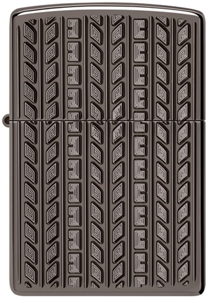 Zippo armor case Carved Pattern Design